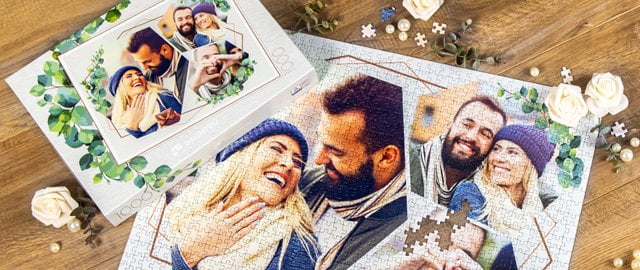Fotopuslespilcollage