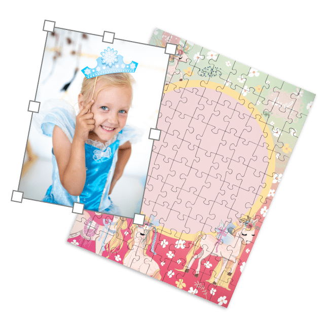 med en prinsessekrone