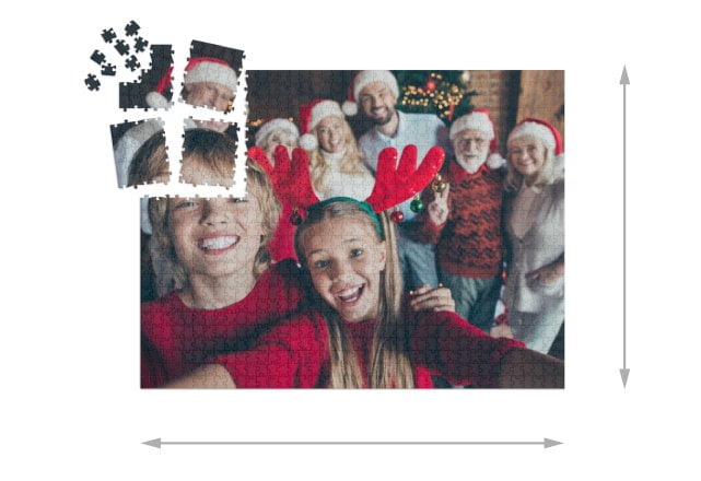 Den færdiglagte størrelse