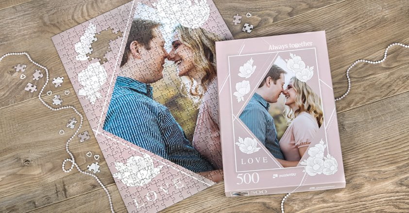 Fotopuslespil-collage