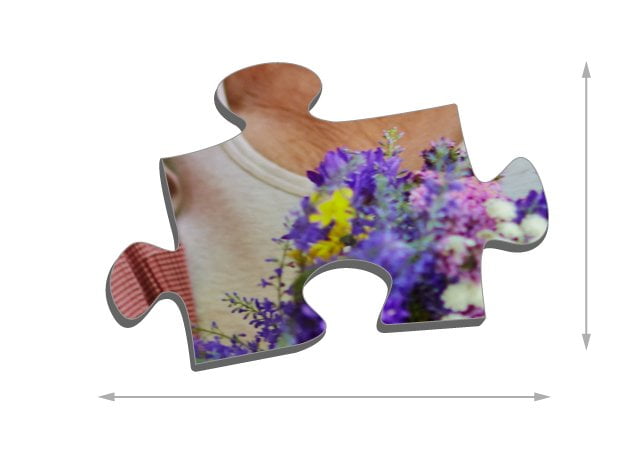 Brikkernes størrelse